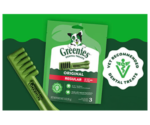 Free GREENIES Dental Treats Sample Pack