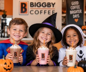Free Halloween Treat for Kids at BIGGBY Coffee All October!