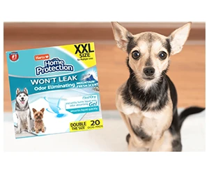 Free Hartz XXL Odor Eliminating Dog Pads