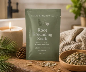 Free Heart Grown Wild Root Bath Soak Sample