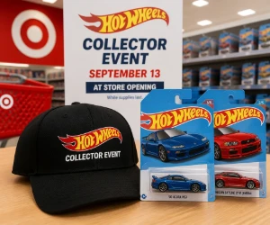 Free Hot Wheels Collector Event at Target on September 13