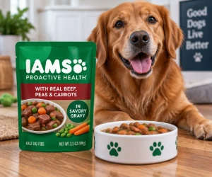 Free IAMS ProActive Health Wet Dog Food Pouch Sample