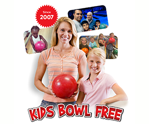 Free Kids Bowling Every Day All Summer