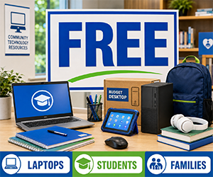 Need a Free Laptop? Programs, Local Help and Ways to Get Connected