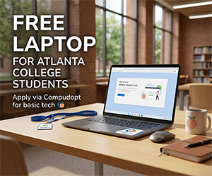 Free Laptop for Eligible Atlanta-Area College Students