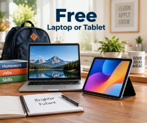 Free Laptop or Tablet: Choosing a Device for School and Home