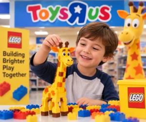 Free LEGO Giraffe Building Fun at Toys“R”Us This Saturday!