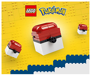 Free LEGO Pokémon Workshop & Smart Tag Holder