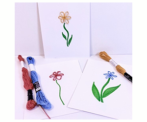Free Michaels Kids Club Lazy Daisy Embroidery Event