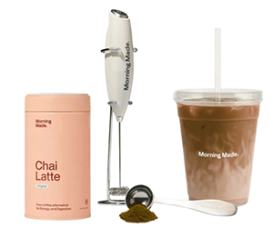 Free Morning Made Electric Whisk for Matcha, Lattes & More