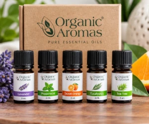 Free Organic Aromas Essential Oil of Your Choice