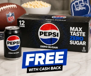 Free Pepsi Zero Sugar 12-Pack With Cash Back