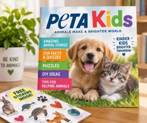 Free PETA Kids’ Guide to Helping Animals Magazine