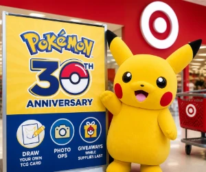 Free Pokémon 30th Anniversary Event at Target on September 27