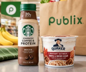 Free Quaker Oatmeal With Starbucks Coffee & Protein at Publix