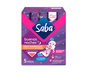 Free Saba Pads or Liners Sample