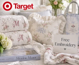 Free Simply Shabby Chic Embroidery With Purchase at Target on November 1