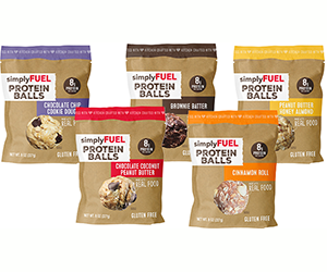 Free simplyFUEL Protein Balls Party Pack
