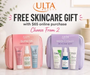 Free Skincare Gift With $65 Online Purchase at Ulta Beauty - Choose From 2