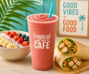 Free Smoothie at Tropical Smoothie Cafe September 21–27