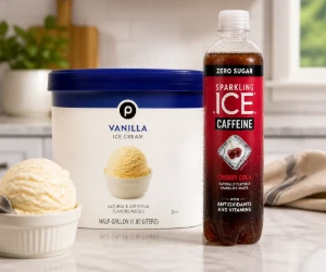 Free Sparkling Ice Caffeine 16oz at Publix With Vanilla Ice Cream Purchase