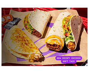 Free Taco Bell Welcome Reward, Including a Crispy Chicken Soft Taco