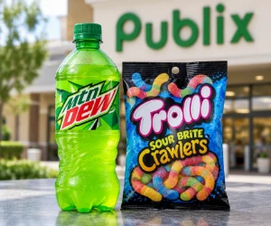 Free Trolli Candy at Publix With Mountain Dew Purchase