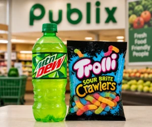 Free Trolli Candy With Mountain Dew at Publix