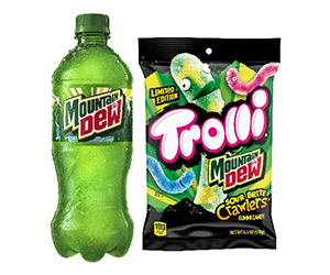 Free Trolli Candy With Mountain Dew Purchase at Publix