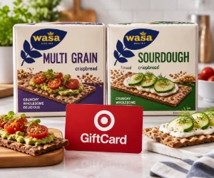 Free Wasa Multi Grain & Sourdough Crispbread With Target Gift Card