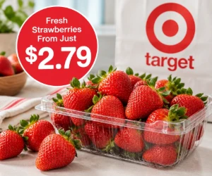 Fresh Strawberries From Just $2.79 at Target
