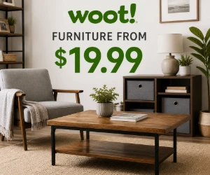 Furniture From $19.99 at Woot - Refresh a Room Without a Furniture-Store Bill