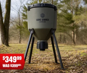 Game Winner Farmland 300-lb. Feeder for $349.99 at Academy, Down From $399.99
