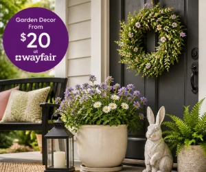 Garden Decor From $20 at Wayfair - Easy Outdoor Style Without a Big Spend