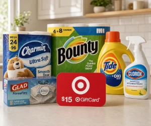 Get a $15 Target GiftCard With $50 in Select Household Essentials