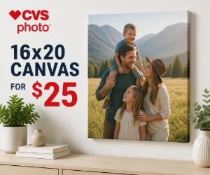Get a 16x20 Canvas for $25 at CVS Photo - Turn a Favorite Photo Into Wall Art