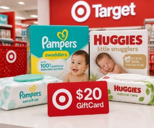 Get a $20 Target GiftCard With $100 in Diapers & Wipes