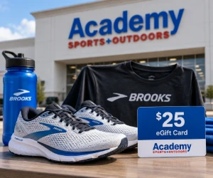 Get a $25 eGift Card With $150+ Brooks Purchase at Academy Sports + Outdoors