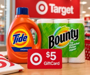 Get a $5 Target GiftCard With 2 Laundry & Paper Products
