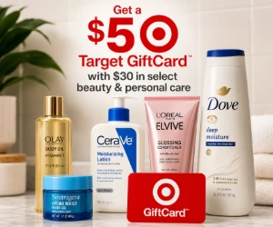 Get a $5 Target GiftCard With $30 in Select Beauty & Personal Care