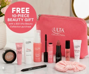 Get a Free 10-Piece Beauty Gift with a $22 Ulta Beauty Collection Purchase