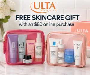 Get a Free Skincare Gift with an $80 Online Purchase at Ulta Beauty