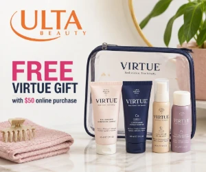 Get a Free Virtue Gift with a $50 Online Purchase at Ulta Beauty
