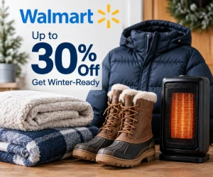 Get Winter-Ready With Up to 30% Off at Walmart