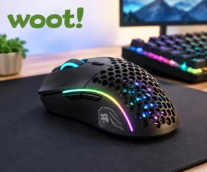 Glorious Wireless Gaming Mouse for $24.99 + Extra $5 Off at Woot