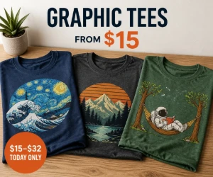 Graphic Tees From $15 at Woot - Cool Shirts Without the Boutique Price