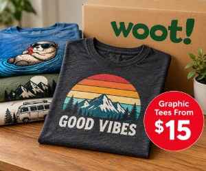 Graphic Tees From Just $15 at Woot
