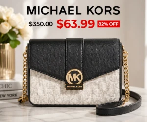 Greenwich Small Color-Block Crossbody for $63.99 at Michael Kors Outlet, 82% Off