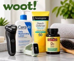 Grooming, Sunscreen & Wellness Finds on Sale at Woot