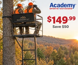 Guardian XLT 2-Man Ladder Stand for $149.99 at Academy - Save $50